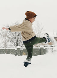 Pantalon enfant — Bamboo maille gaufrée Base Layer