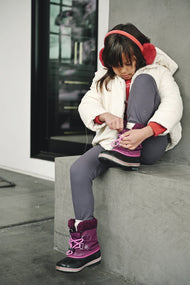 Ensemble enfant — Bamboo maille gaufrée Base Layer