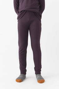 Pantalon enfant — Bamboo maille gaufrée Base Layer