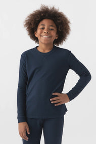 Ensemble enfant — Bamboo maille gaufrée Base Layer