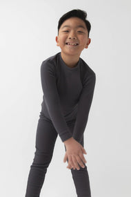 Ensemble enfant — Bamboo maille gaufrée Base Layer