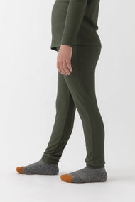 Pantalon enfant — Bamboo maille gaufrée Base Layer