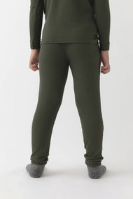 Pantalon enfant — Bamboo maille gaufrée Base Layer