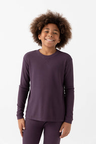 Ensemble enfant — Bamboo maille gaufrée Base Layer