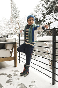 Pantalon enfant — Bamboo maille gaufrée Base Layer