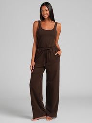 Pantalons et ensembles — Luxe éponge Jumpsuit