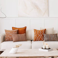 Coussin décoratif — chevrons