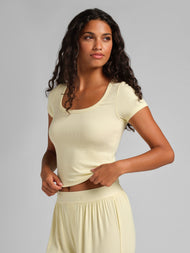 T-shirt — Slinky côtelé Baby