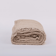 Couvre-lit — Joy | Four Layered froissé Muslin