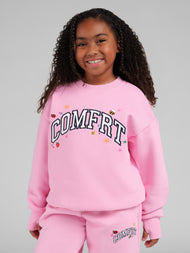 Sweat enfant — Varsity Applique col rond