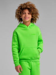 Sweat à capuche enfant — Neon Minimalist