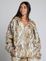Sweat à capuche — Camo zippé – Mega
