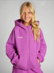 Sweat à capuche enfant — Édition VIP Cloud zippé