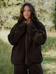 Veste — Teddy zippé