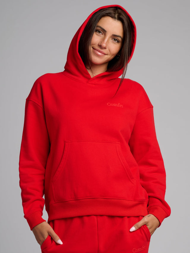 Sweat à capuche — Halo léger court