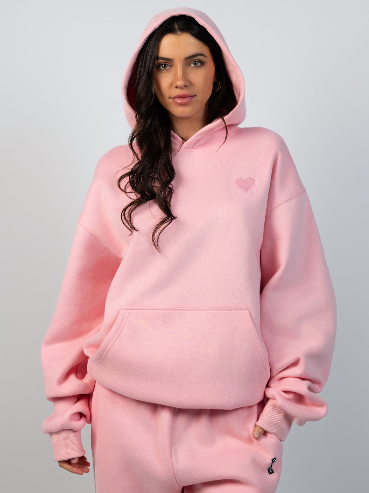 Sweat à capuche — Love – Mega — Comfrt