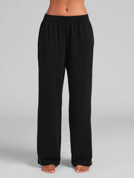 Pantalon — Luxe éponge léger coupe droite
