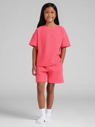 Short enfant — gaufré détente