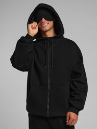 Sweat à capuche — VIP Airplane Mode voyage zippé – Mega