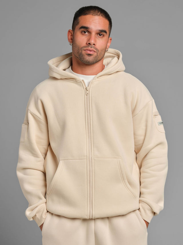 Sweat à capuche — voyage Essentials zippé