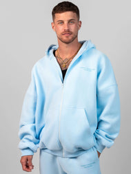 Sweat à capuche — Pastel zippé – Mega