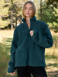 Veste — Teddy zippé