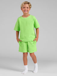 Short enfant — gaufré détente