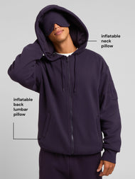 Sweat à capuche — Inflate zippé