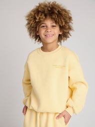 Sweat enfant — Pastel col rond