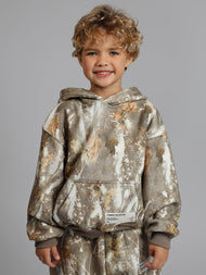 Sweat à capuche enfant — Camo
