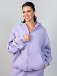 Sweat à capuche — Pastel zippé – Mega