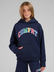 Sweat à capuche enfant — Varsity Applique