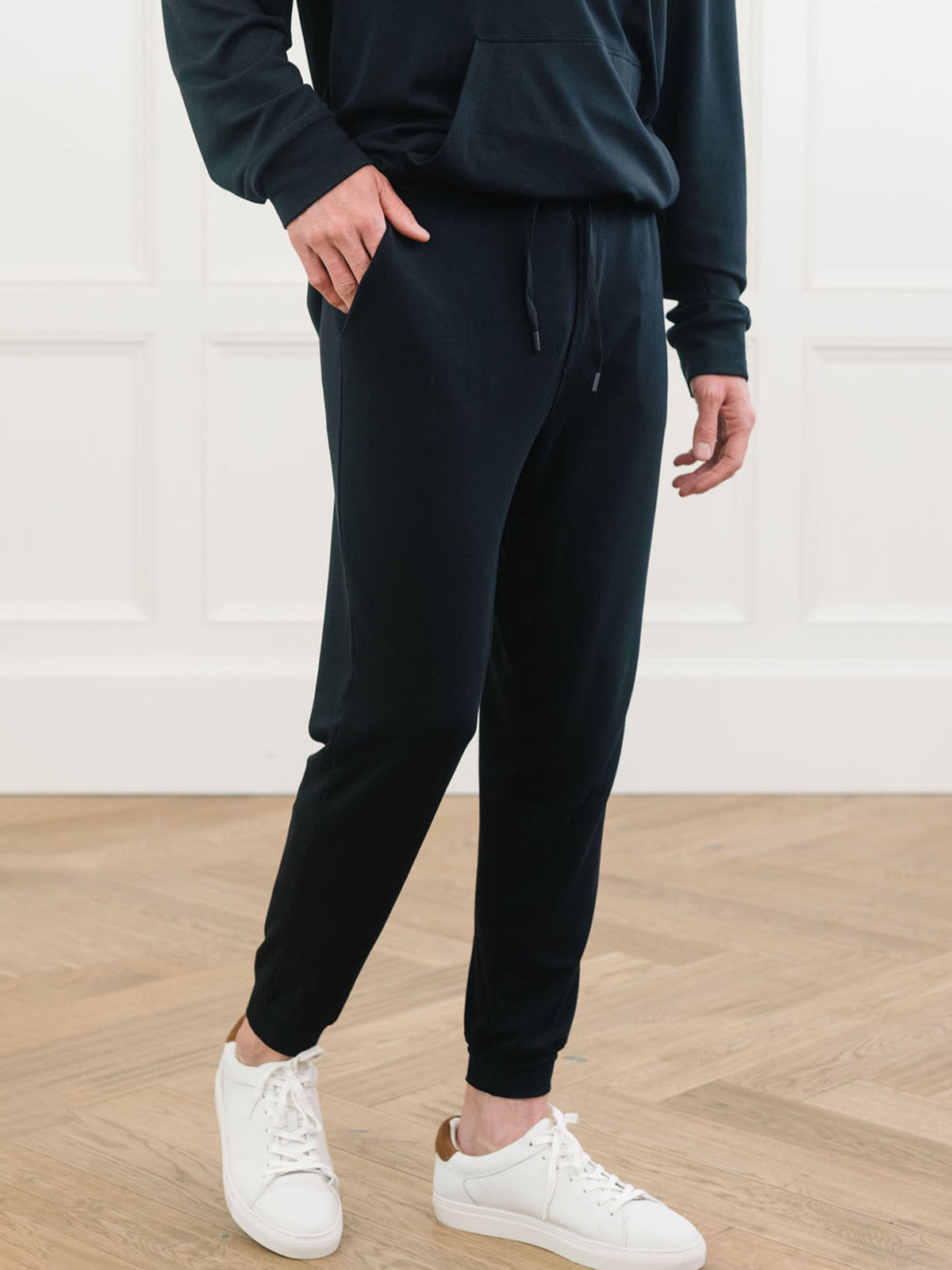 Pantalon de jogging homme — brossé Bamboo grande taille — Cozy Earth