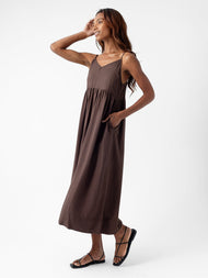 Robe femme — Sunset froncé