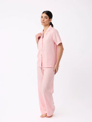Pantalon de pyjama femme — tissage doux