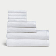 Serviette de bain — côtelé éponge
