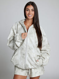 Sweat à capuche — Camo zippé – Mega