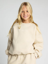 Sweat enfant — Signature col rond