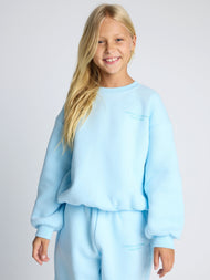 Sweat enfant — Pastel col rond