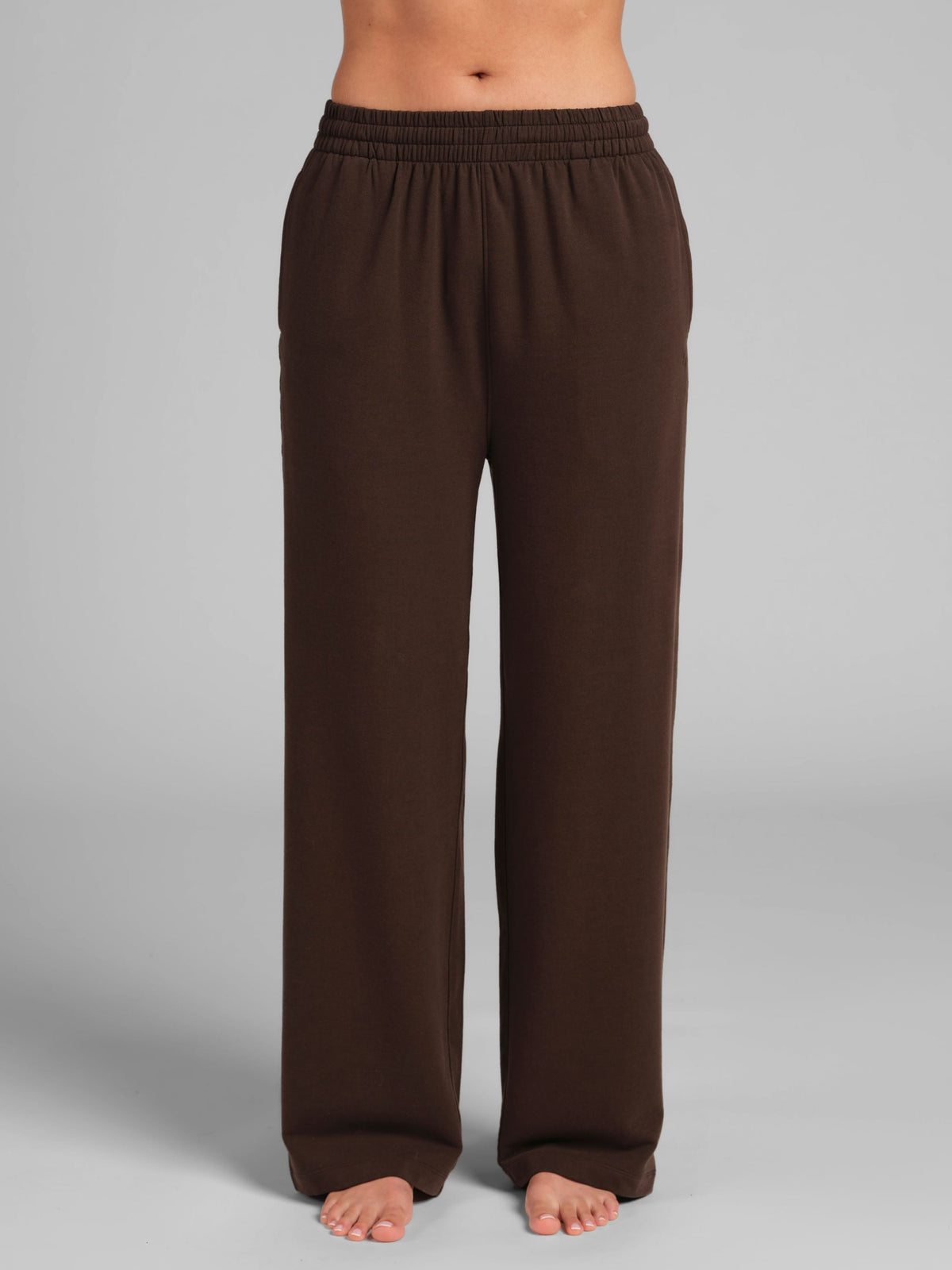 Pantalon — Luxe éponge léger coupe droite — Comfrt