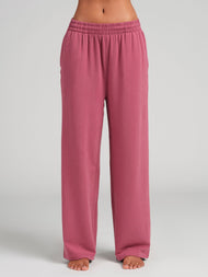 Pantalon — Luxe éponge léger coupe droite