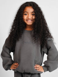 Sweat enfant — Signature col rond