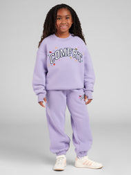 Sweat enfant — Varsity Applique col rond