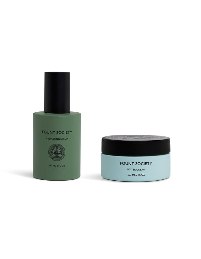 Duo de soins hydratants