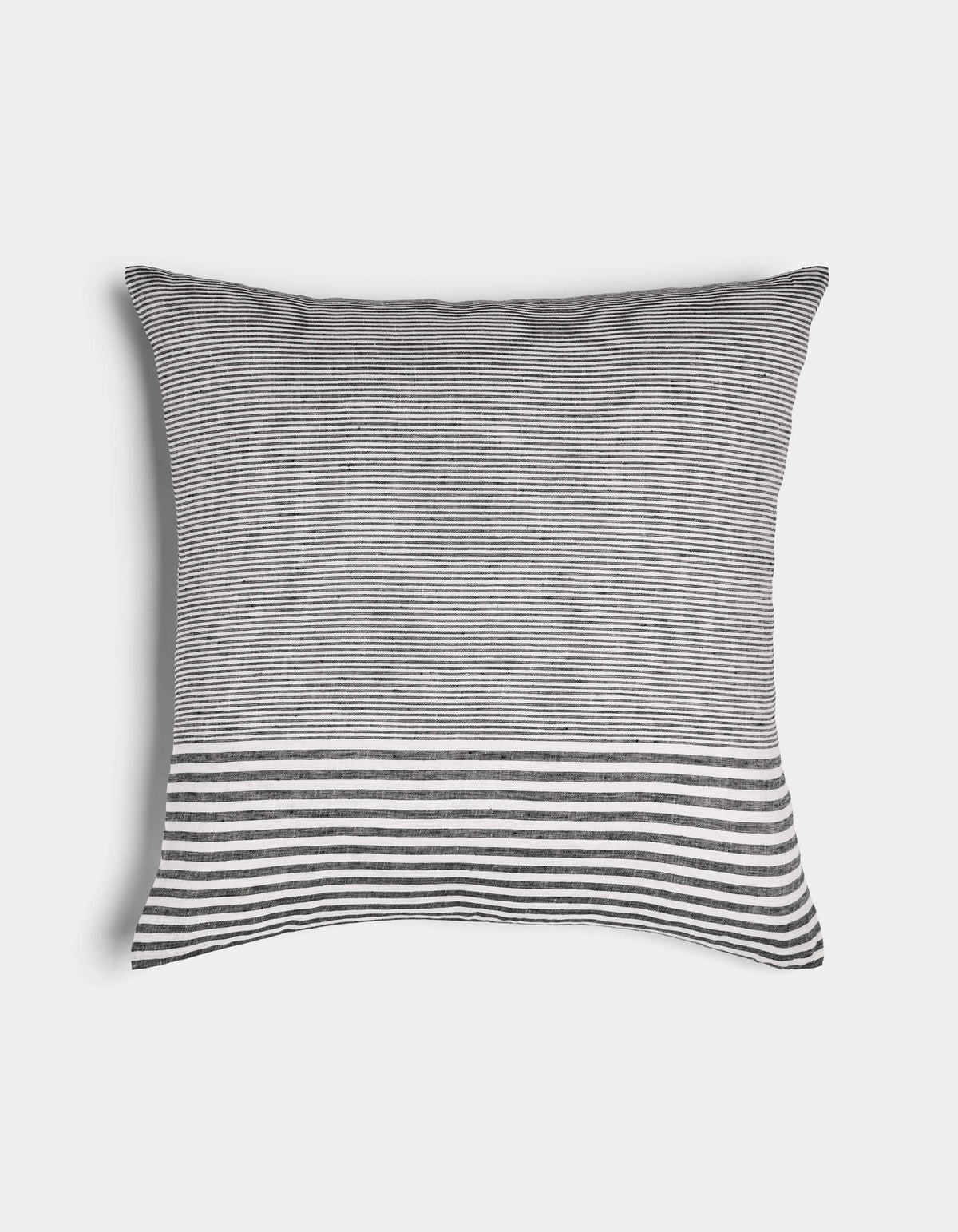 Coussin décoratif — rayé lin — Cozy Earth