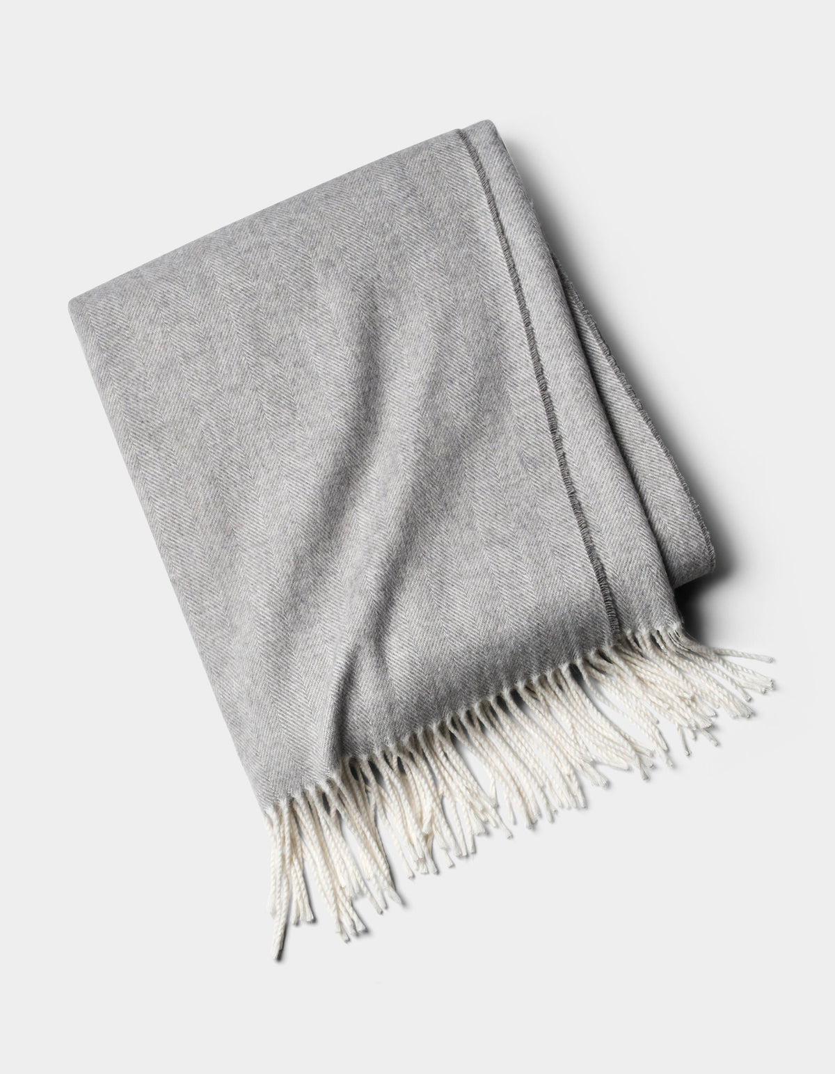 Plaid — Bamboo chevrons Tassel — Cozy Earth