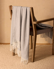 Plaid — Bamboo chevrons Tassel
