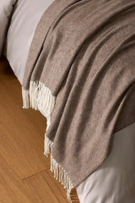 Plaid — Bamboo chevrons Tassel