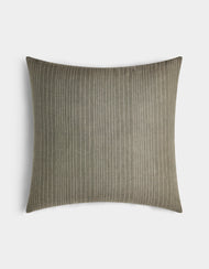 Coussin décoratif — rayé lin