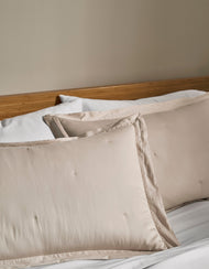 Taies d’oreiller — doux-Wash coton matelassé